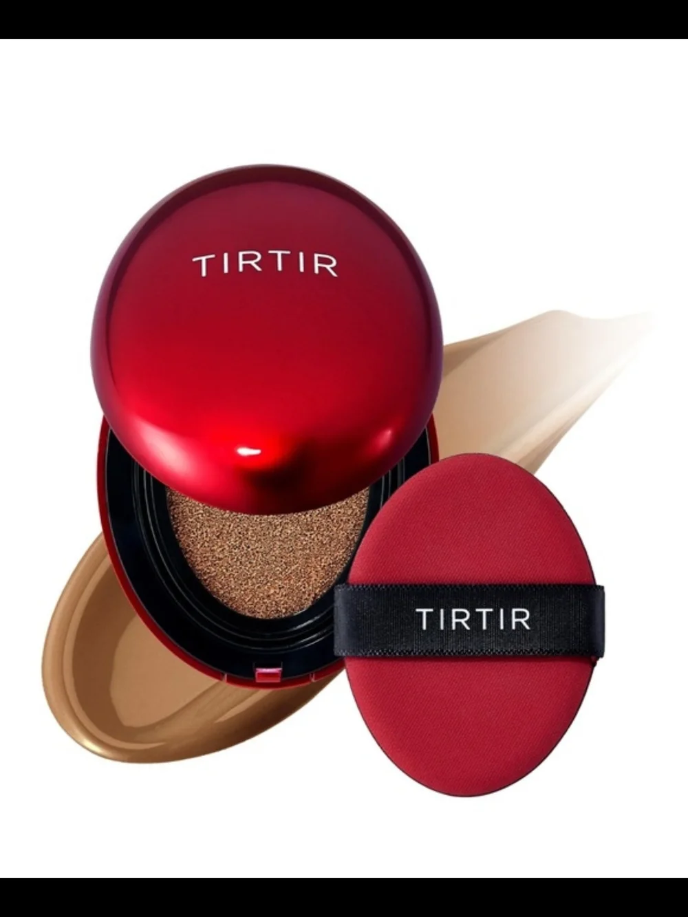 TIRTIR Mask Fit Red Cushion Foundation In Shade 43N Deep Cocoa NIB